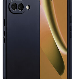 Nomfy Nomfy Google Pixel 10a Hoesje Siliconen - Donkerblauw
