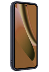Nomfy Nomfy Google Pixel 10a Hoesje Siliconen - Donkerblauw - 2 PACK