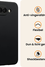 Nomfy Nomfy Google Pixel 10a Hoesje Siliconen - Zwart - 2 PACK