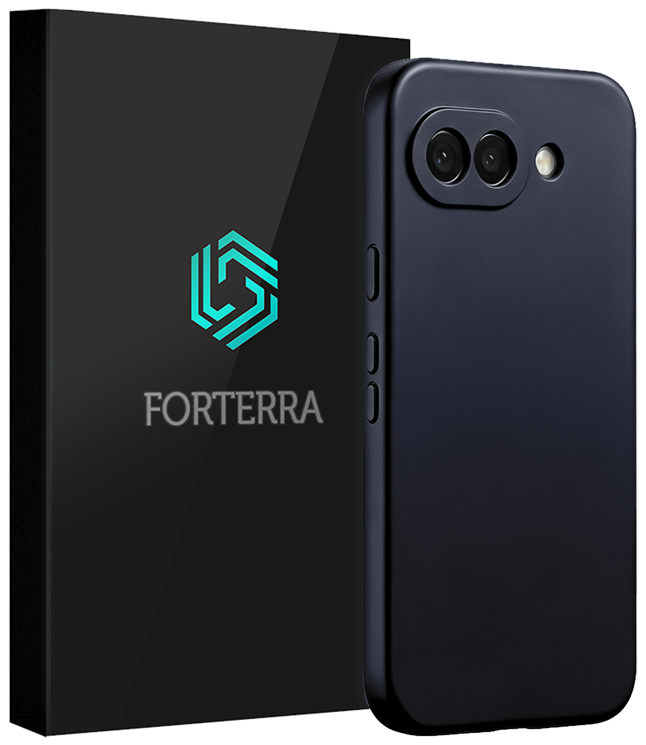 Forterra Forterra Google Pixel 10a Hoesje Siliconen - Donkerblauw