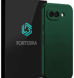 Forterra Forterra Google Pixel 10a Hoesje Siliconen - Donkergroen