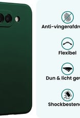Forterra Forterra Google Pixel 10a Hoesje Siliconen - Donkergroen