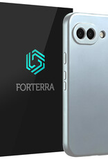 Forterra Forterra Google Pixel 10a Hoesje Siliconen - Lichtblauw
