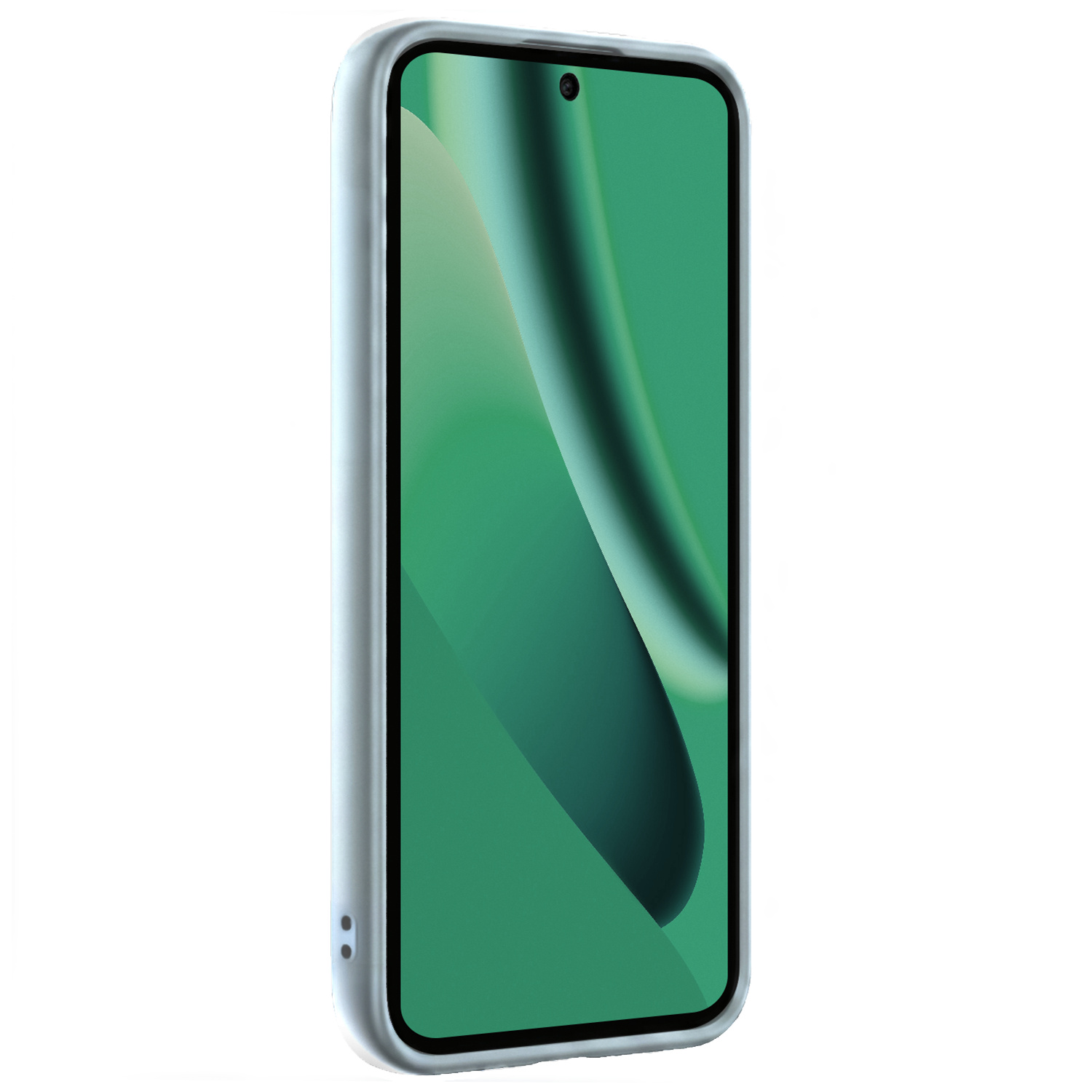 Forterra Forterra Google Pixel 10a Hoesje Siliconen - Lichtblauw