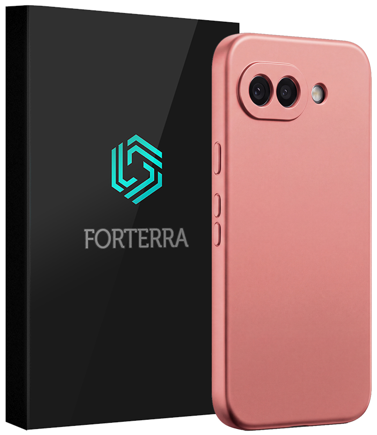 Forterra Forterra Google Pixel 10a Hoesje Siliconen - Lichtroze