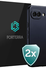 Forterra Forterra Google Pixel 10a Hoesje Siliconen - Donkerblauw - 2 PACK