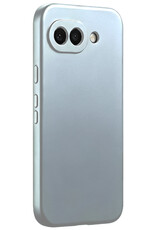 Forterra Forterra Google Pixel 10a Hoesje Siliconen - Lichtblauw - 2 PACK