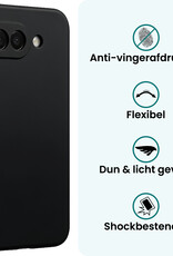 Forterra Forterra Google Pixel 10a Hoesje Siliconen - Zwart - 2 PACK