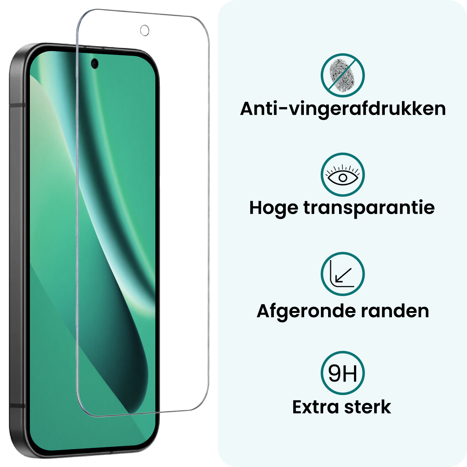Forterra Forterra Google Pixel 10a Hoesje Siliconen Met 2x Screenprotector - Lichtroze