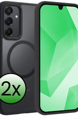 BASEY. BASEY. Samsung Galaxy A16 Magsafe Hoesje - Zwart - 2 PACK
