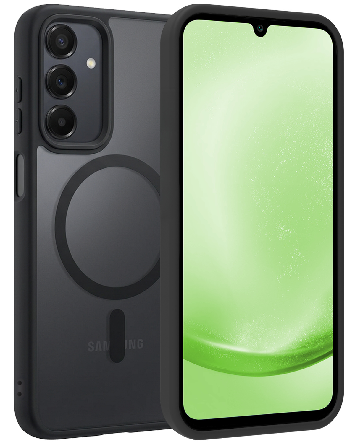BASEY. BASEY. Samsung Galaxy A25 Magsafe Hoesje - Zwart