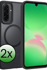 BASEY. BASEY. Samsung Galaxy A26 Magsafe Hoesje - Zwart - 2 PACK