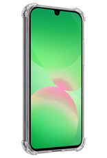 BASEY. BASEY. Samsung Galaxy A26 Magsafe Hoesje Transparant Met Screenprotector