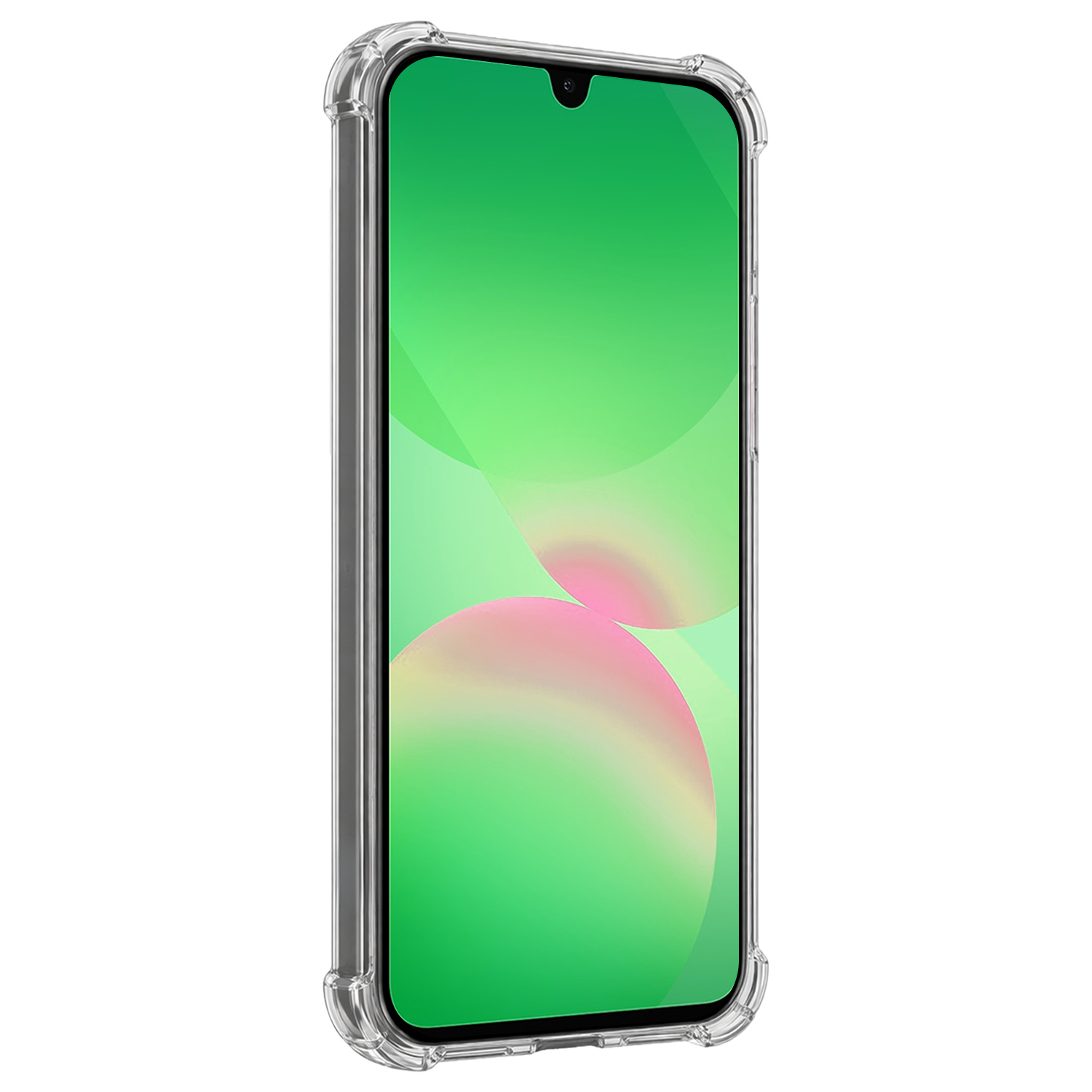 BASEY. BASEY. Samsung Galaxy A26 Magsafe Hoesje Transparant Met Screenprotector