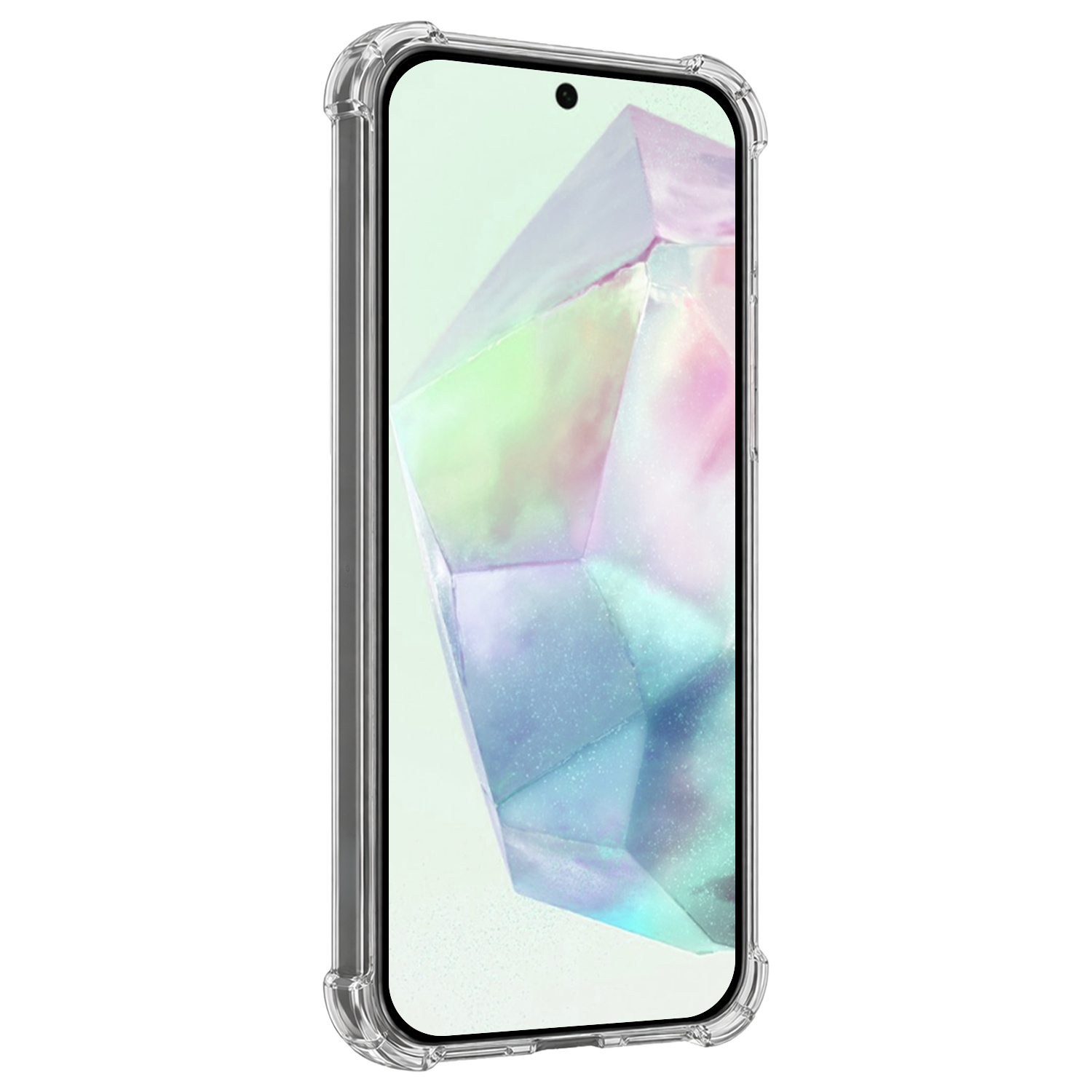 BASEY. BASEY. Samsung Galaxy A35 Magsafe Hoesje - Transparant