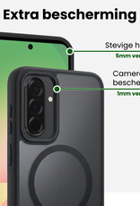 BASEY. BASEY. Samsung Galaxy A56 Magsafe Hoesje Zwart Met Screenprotector