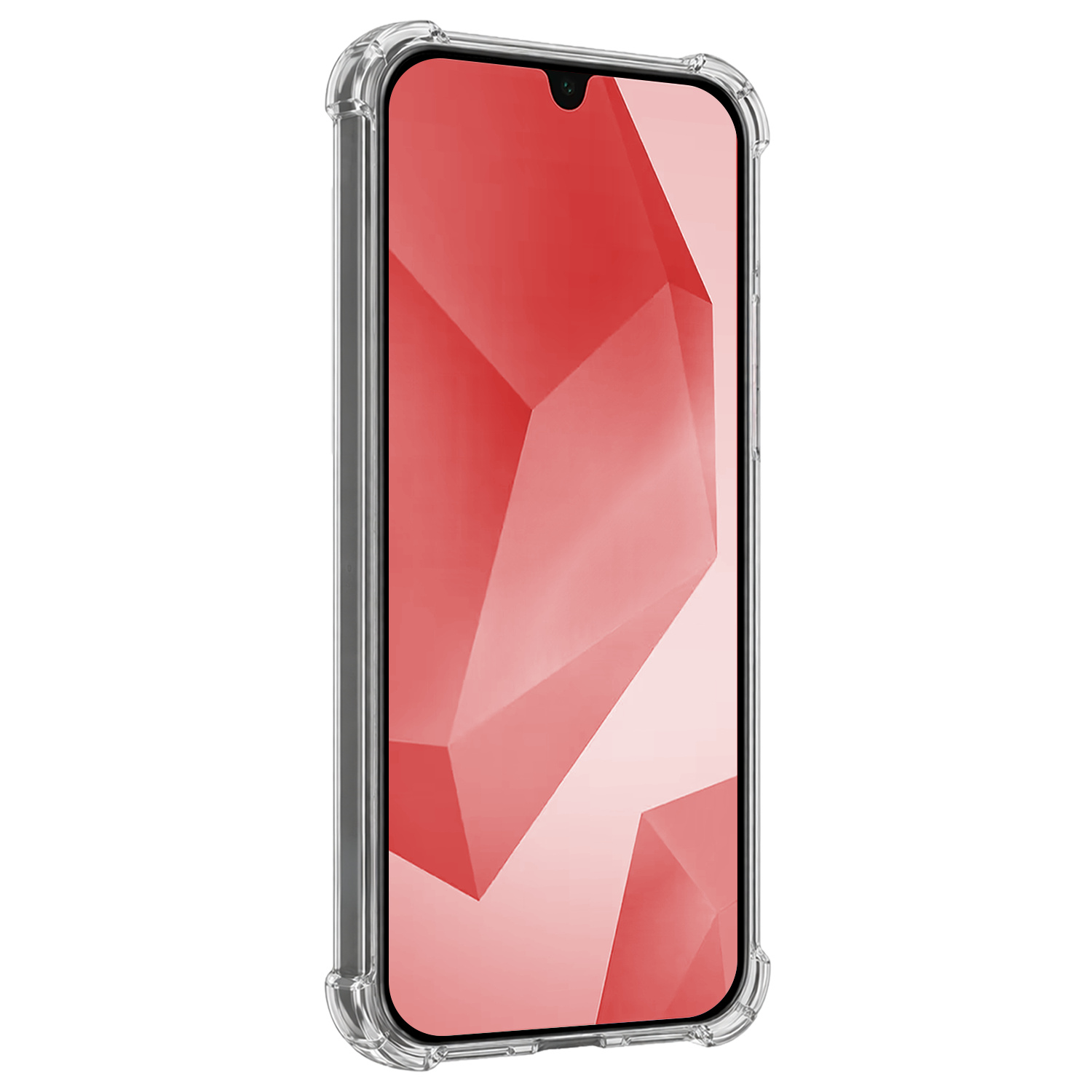NoXx NoXx Samsung Galaxy A16 Magsafe Hoesje Transparant Met 2x Screenprotector
