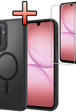 NoXx NoXx Samsung Galaxy A17 Magsafe Hoesje Zwart Met Screenprotector
