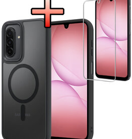 NoXx NoXx Samsung Galaxy A17 Magsafe Hoesje Zwart Met Screenprotector