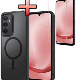 NoXx NoXx Samsung Galaxy A25 Magsafe Hoesje Zwart Met Screenprotector