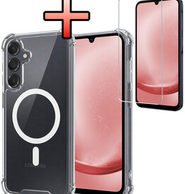 NoXx NoXx Samsung Galaxy A25 Magsafe Hoesje Transparant Met Screenprotector