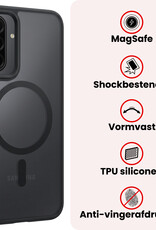 NoXx NoXx Samsung Galaxy A26 Magsafe Hoesje - Zwart