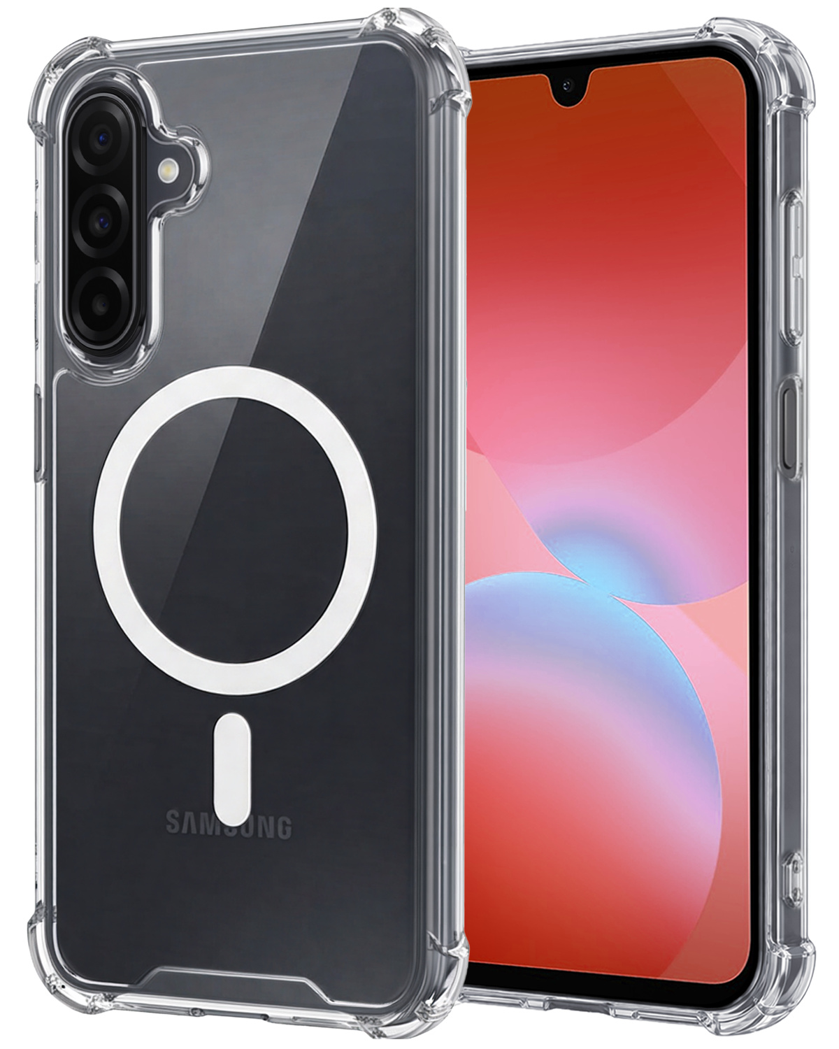 NoXx NoXx Samsung Galaxy A26 Magsafe Hoesje - Transparant