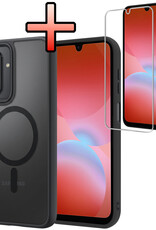 NoXx NoXx Samsung Galaxy A26 Magsafe Hoesje Zwart Met Screenprotector