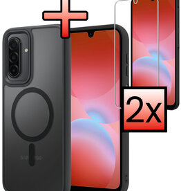 NoXx NoXx Samsung Galaxy A26 Magsafe Hoesje Zwart Met 2x Screenprotector