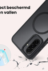 NoXx NoXx Samsung Galaxy A26 Magsafe Hoesje Zwart Met 2x Screenprotector