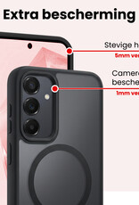 NoXx NoXx Samsung Galaxy A35 Magsafe Hoesje - Zwart