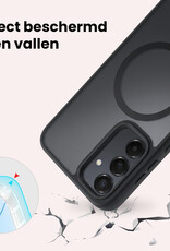 NoXx NoXx Samsung Galaxy A35 Magsafe Hoesje - Zwart