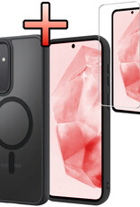NoXx NoXx Samsung Galaxy A35 Magsafe Hoesje Zwart Met Screenprotector