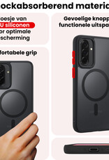 NoXx NoXx Samsung Galaxy A36 Magsafe Hoesje - Zwart