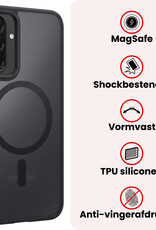 NoXx NoXx Samsung Galaxy A36 Magsafe Hoesje - Zwart - 2 PACK