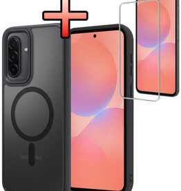 NoXx NoXx Samsung Galaxy A36 Magsafe Hoesje Zwart Met Screenprotector