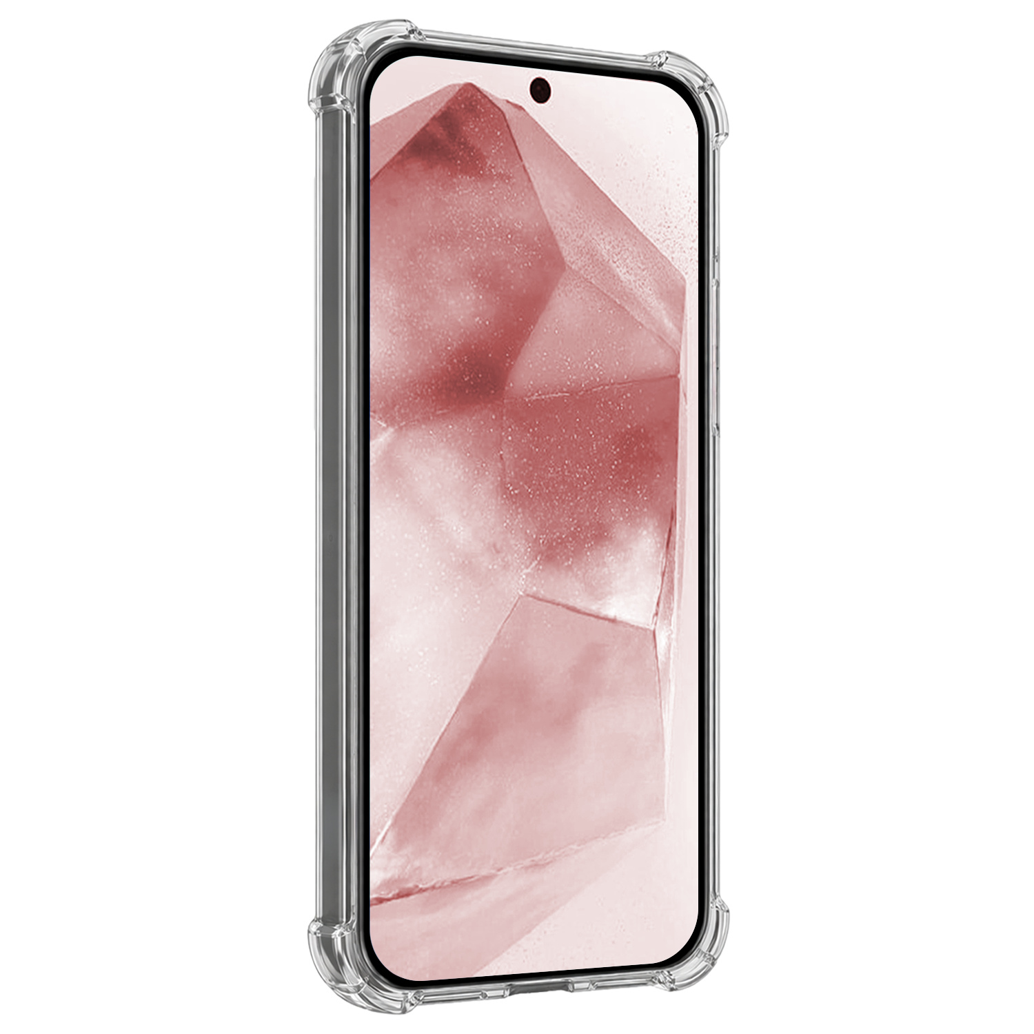 NoXx NoXx Samsung Galaxy A55 Magsafe Hoesje - Transparant