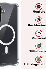 NoXx NoXx Samsung Galaxy A56 Magsafe Hoesje - Transparant