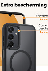 Nomfy Nomfy Samsung Galaxy A16 Magsafe Hoesje Zwart Met Screenprotector