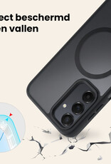 Nomfy Nomfy Samsung Galaxy A16 Magsafe Hoesje Zwart Met 2x Screenprotector