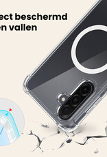 Nomfy Nomfy Samsung Galaxy A17 Magsafe Hoesje Transparant Met Screenprotector