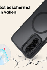 Nomfy Nomfy Samsung Galaxy A17 Magsafe Hoesje Zwart Met 2x Screenprotector