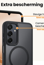 Nomfy Nomfy Samsung Galaxy A25 Magsafe Hoesje - Zwart