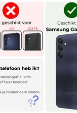 Nomfy Nomfy Samsung Galaxy A25 Magsafe Hoesje - Transparant