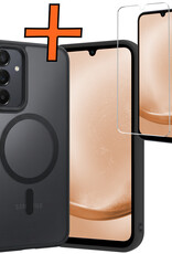 Nomfy Nomfy Samsung Galaxy A25 Magsafe Hoesje Zwart Met Screenprotector