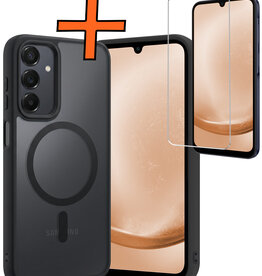 Nomfy Nomfy Samsung Galaxy A25 Magsafe Hoesje Zwart Met Screenprotector