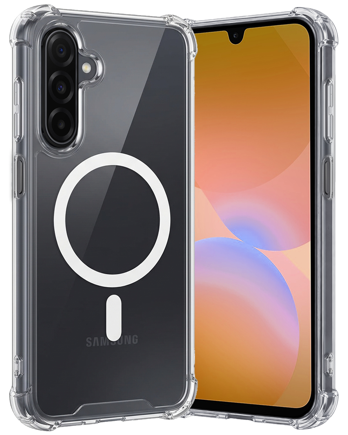 Nomfy Nomfy Samsung Galaxy A26 Magsafe Hoesje - Transparant