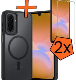 Nomfy Nomfy Samsung Galaxy A26 Magsafe Hoesje Zwart Met 2x Screenprotector