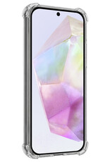 Nomfy Nomfy Samsung Galaxy A35 Magsafe Hoesje - Transparant