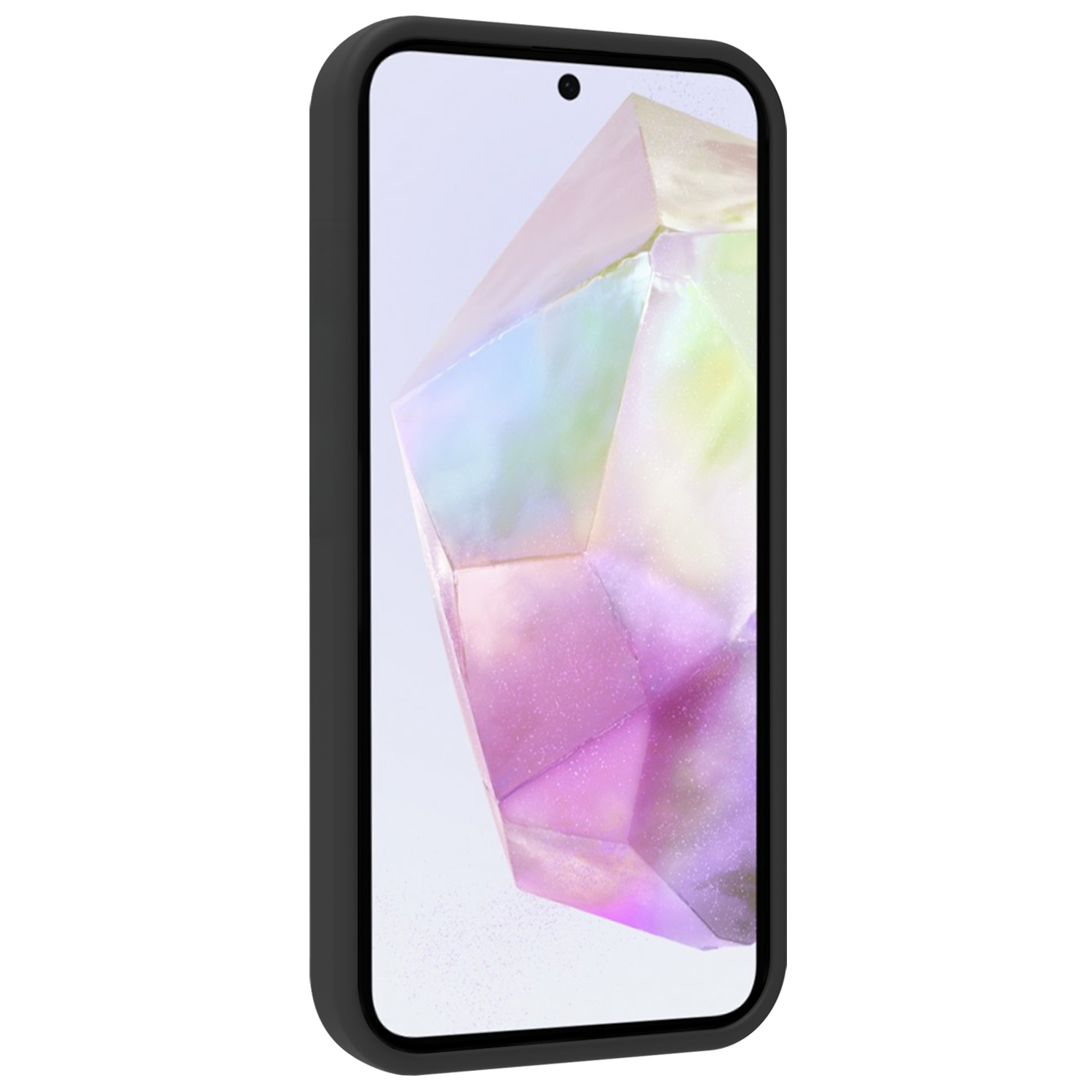 Nomfy Nomfy Samsung Galaxy A35 Magsafe Hoesje Zwart Met 2x Screenprotector